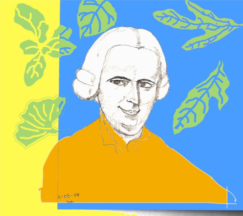 “Jan IngenHousz Being Fascinated With Plants” (8 December 1730 – 7 September 1799) Portrait by Dr Atsuko Kanazawa, Ph.D. “Jan IngenHousz Being Fascinated With Plants” (8 December 1730 – 7 September 1799) Portrait by Dr Atsuko Kanazawa, Ph.D.