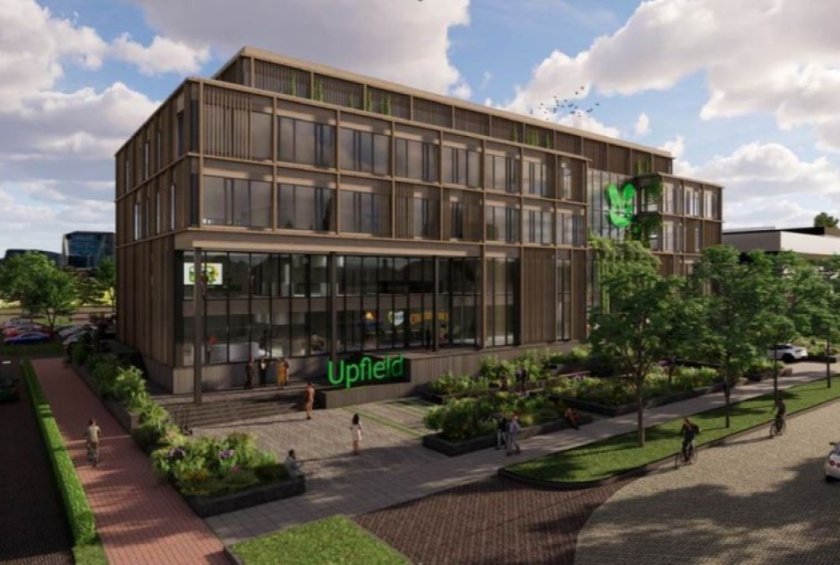 Impression of the new Upfield building Impression of the new Upfield building