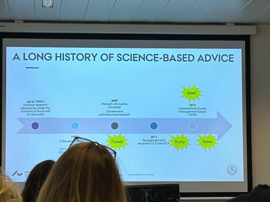 A long history of science-based policy advice A long history of science-based policy advice