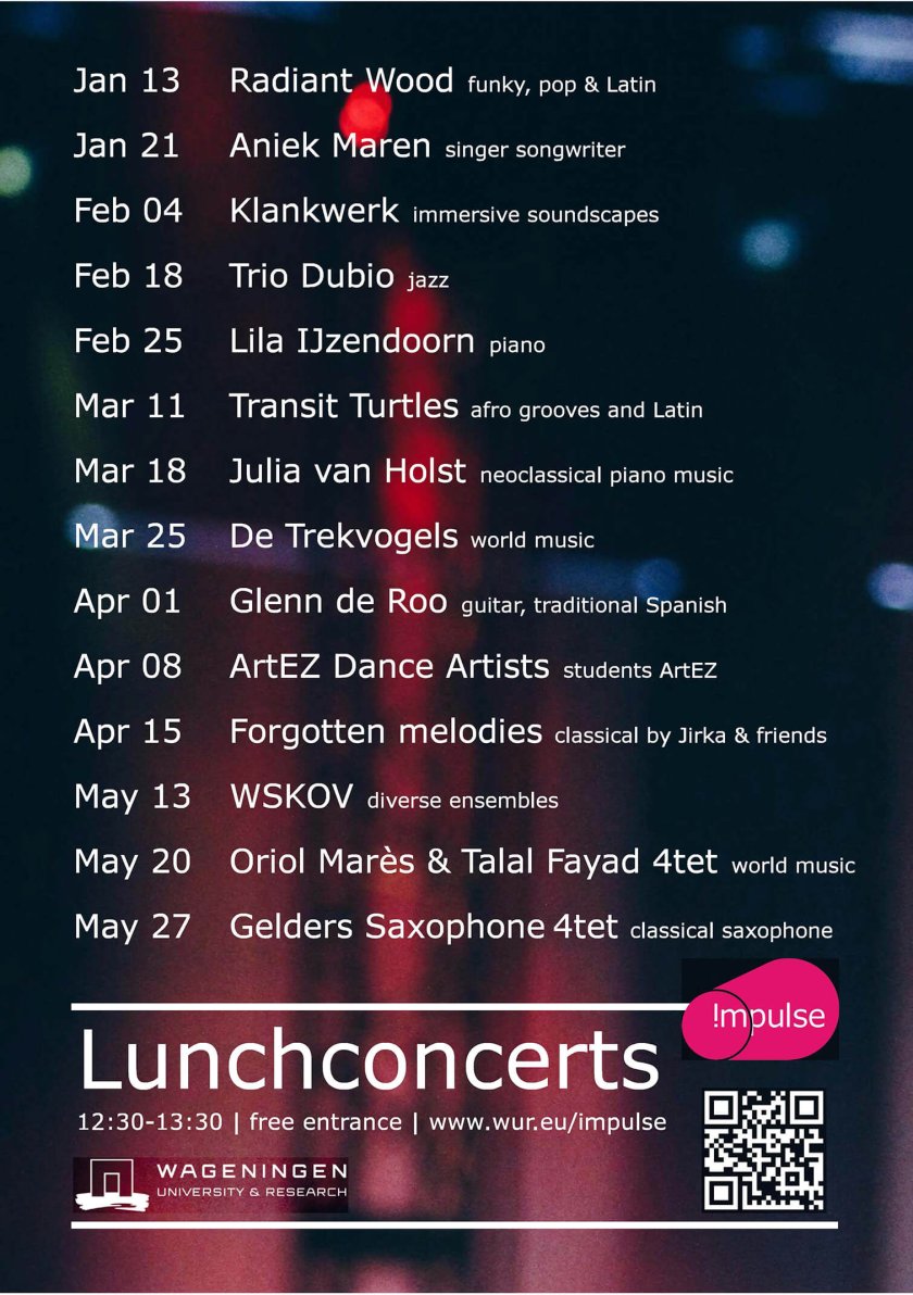 Overzicht lunchconcerten jan-may Overzicht lunchconcerten jan-may